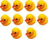 Lanhuiddup Yellow Rubber Ducks(No Bebe Noise), Without Holes Bath Toys - Floating Waterproof