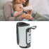 gernie 5 Settings Portable Baby Bottle Warmer, Temp LCD Dsplay Baby Milk Heat Keeper USB Powered Cordless Lightweight