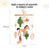 Cowboy-Themed Baby Crib Mobile - Western Nursery Decor for Boys