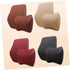 Mesh Car Headrest Pillow Memory Foam Neck Cushion for Comfortable Driving Breathable Design Prevents Neck Pain Coffee