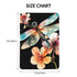 Zhbvncp Dragonfly and Flowers Baby Car Seat Cover & Breastfeeding Nursing Cover - Breathable Stretch Fabric Multi-Use