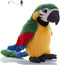 Talking Parrot Toy, Interactive Plush Animal that Repeats and Waving Wings, Kid Birthday Gift