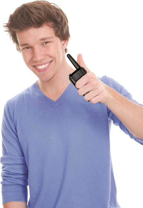 Lexibook TW58US Walkie-Talkies for Kids, Long Range 8km, LCD Screen, Digital Sound, Indoor/Outdoor Communication
