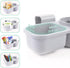WedFeir SnackPod Child Cup & Snack Holder for Convertible Car Seats & Strollers - BPA Free - Grey