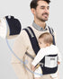 Baby Carrier Ergonomic M Position, Head Support,Newborn to Toddler and Breathable Mesh,Adjustable RemovableBaby Baby