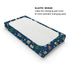 Ocean Pirate Ship Changing Pad Covers for Boys, Nautical Nursery Fitted Diaper Sheets, 32''x16''