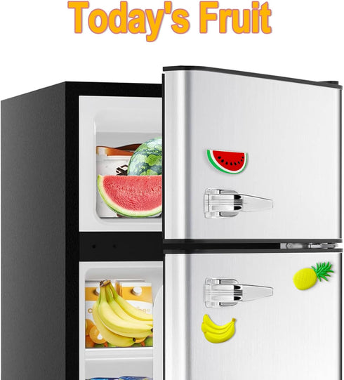 Refrigerator Magnets for Toddlers - Fruit Fridge Magnets for Babies, Kids Gift