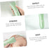 Generic Trimmer Rechargeable Hair Clipper Light Green Hair with Blades Safe Rounded Design for Newborns
