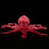 ZHONGXIN MADE Simulation Octopus Plush Toy, 18 Inch Red Soft Real Life Octopus Stuffed Animal for Children
