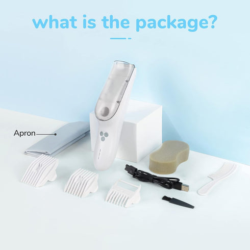 IPX7 Cordless Baby Hair Clippers, Vacuum Hair Clipper for Baby Fine Hair, Baby Hair Clipper Quiet Hair Clipper