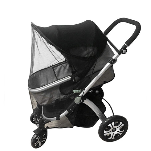 Baby Stroller Sunshade Car Seat Cover, UPF50+ Anti-UV Waterproof Windproof Canopy for Crib and Playpen