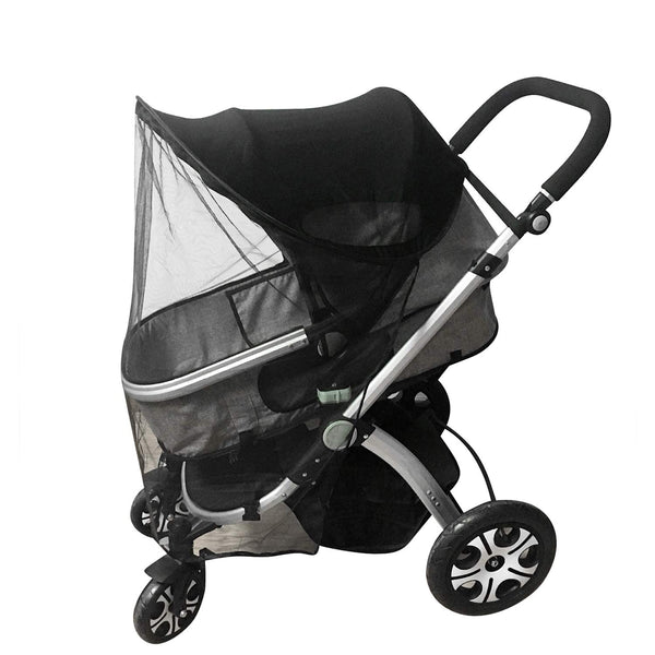 Baby Stroller Sunshade Car Seat Cover, UPF50+ Anti-UV Waterproof Windproof Canopy for Crib and Playpen