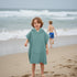 Zamlory Hooded Kids Beach Towel - Soft Poncho Towel for Babies and Toddler - Lightweight Waffle Cotton Towel Cover Up
