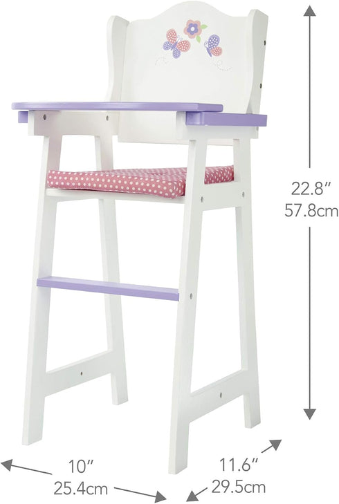 Olivia's Little World - Little Princess Baby Doll High Chair