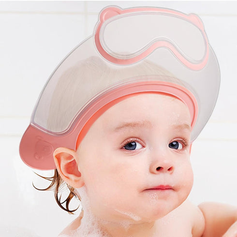 Generic Baby Hair Washing Shield - Bath Visor For Toddler, Babys Shower Cap Shield | Adjustable Waterproof Babyss