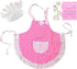 Girl Baking Outfit / Pink Apron/ White Chef Hat/ Certificate (3 Items)