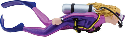 7" 3+ Safari Ltd. Michelle the Underwater Adventurer Figurine - Detailed Plastic Model Figure - Fun Educational Play