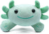 DYBFONO 10.8 Axolotl Plush Toy, Soft Cute Axolotl Stuffed Cotton Plush Pillow Kawaii Salamander Animal for Boys Girls