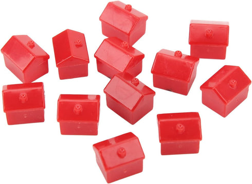 VGEBY Game Replacement Pieces, Plastic Hotels and Houses Supplement Accessories for Game Pieces