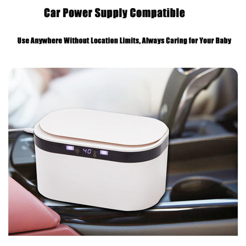 5-Level PandaEar Baby Wipe Warmer, Large Capacity Moist Wipe Dispenser with Temperature Heating Control, Quiet & Even