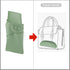 3 Pack PandaEar Silicone Baby Bibs, Super Thin Light Weight Waterproof for Babies & Toddlers, Adjustable Soft Silicone