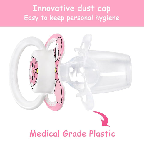 Usagi Pattern Adult Pacifier - Bigshield Generation-II for Comfort