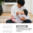Compact Silicone Pacifier Storage Case for Travel - Baby Toy Organizer