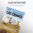 ThinkFun Cat Crimes Brainteaser - Engaging Logic Game for Kids and Adults, Develops Critical Reasoning Skills