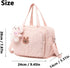 NIKUKY Mommy Baby Diaper Bag Tote, Cute Small Crossbody Nappy Bag, Lightweight Travel & Hospital Multifunction Storage