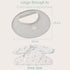 MITCHENIFY Food Catcher Fit for Stokke Tripp Trapp High Chair, Waterproof Long Sleeve Eating Bib, Baby Feeding