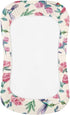 ZDCUSTOM Hummingbird Flower Bassinet Sheets for Baby Girl Baby Crib Sheets Baby Sheets for Crib Soft Crib Sheets