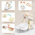3+ Giant bean Wooden Toy Mixer, Kids Play Kitchen Accessories, Pretend Play Toy Blender for Boys Girls Ages