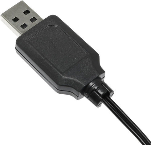 Maxmoral USB Charger Power Adapter Cable 6.0V 250mA for 6V 700mAh Ni-cd Battery, 60cm Length for RC Cars