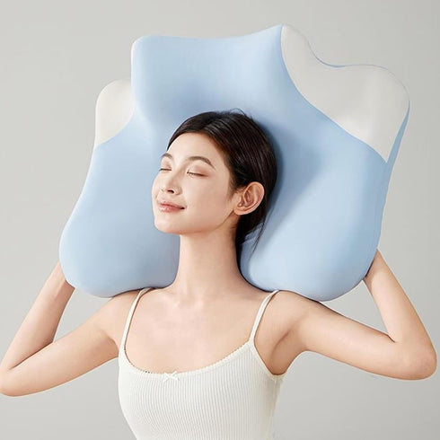 Generic Stomach Sleeping Pillow - Bed Cushion for Reading and Rest with Cotton Polyester Blend | Pregnancy Pillow