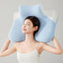 Generic Stomach Sleeping Pillow - Bed Cushion for Reading and Rest with Cotton Polyester Blend | Pregnancy Pillow