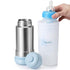 12 OZ Papablic Portable Travel Baby Bottle Warmer On The Go, Fits Most Car Cup Holders, Stainless Steel Bottle Warmer