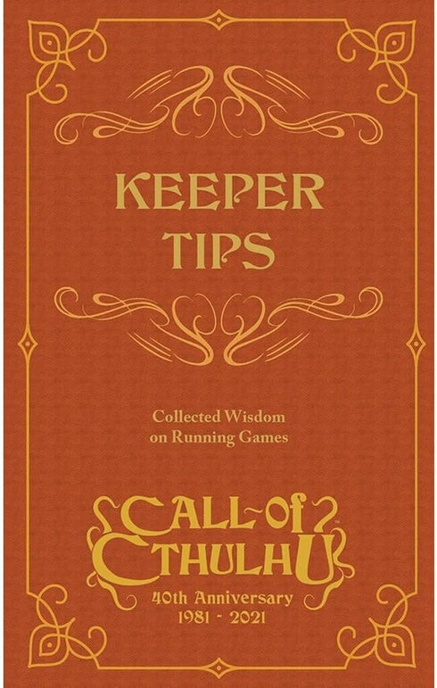 Call of Cthulhu – Keepers Tips: Collected Wisdom by Choasium – Board Game and Tabletop TTRPGs for Teens and Adults – Compatible with Call of Cthulhu