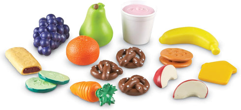 Set 18 18+ Learning Resources New Sprouts Healthy Snack - Pieces, Ages months Pretend Play Food for Toddlers, Preschool