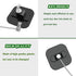 Refrigerator Lock with Key, 2 Pack Fridge Locks for Freezer, Cabinets, and Drawers with 4 Keys