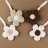 NEHET Dummy 2 Pack, Baby Daisy Pacifier Holder,Light and Soft Holder Handmade Decor for Nursing Kids Room