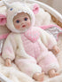 18inch 3+ Baby Dolls, Large Realistic Cute Soft Body Baby Doll Real Life Baby Dolls with Accessories for Year Old Girls