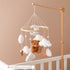 let's make Baby Mobile for Crib Bear Cloud Crib Mobile Handmade Furry Nursery Mobile Gender Neutral Crib Toy Hanging