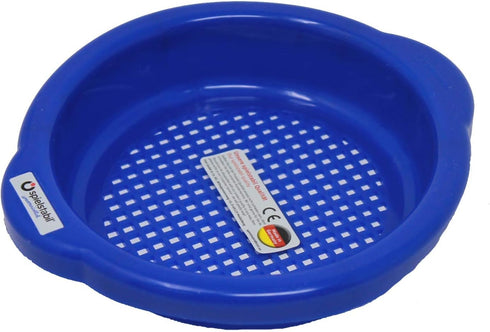 Spielstabil Beach Toy - Small Sand Sieve, Kids Sandbox Tools and Heavy Duty Sand Toys (One Sifter Included - Colors
