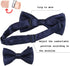 Baby Boys' First Birthday High Chair Banner with Blue Glitter Crown & Suspenders