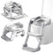 kimitimi Potty Training Seat with Step Stool Ladder for Toddler, 3-IN-1 Convertible Potty