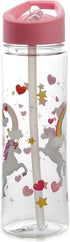 Puckator 550 ml Unicorn Reinforced Water Bottle