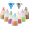 PandaEar Reusable Silicone Baby Food Pouches, 7 Pack Squeeze Pouches for Toddler Kids, BPA-Free, 5.5 oz