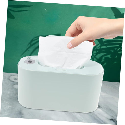 Portable Baby Wipe Heater - Green Tissue Warmer