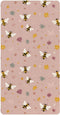 miaozhen Cotton Baby Crib Sheets for Boys Girls Soft Stretchy Naughty Lakeshore Bees