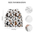 Sozzjile Brown Cow Print Western Baby Stuff Car Seat Covers Multi-Use Car Seat Canopy Carrier Cover, Breathable